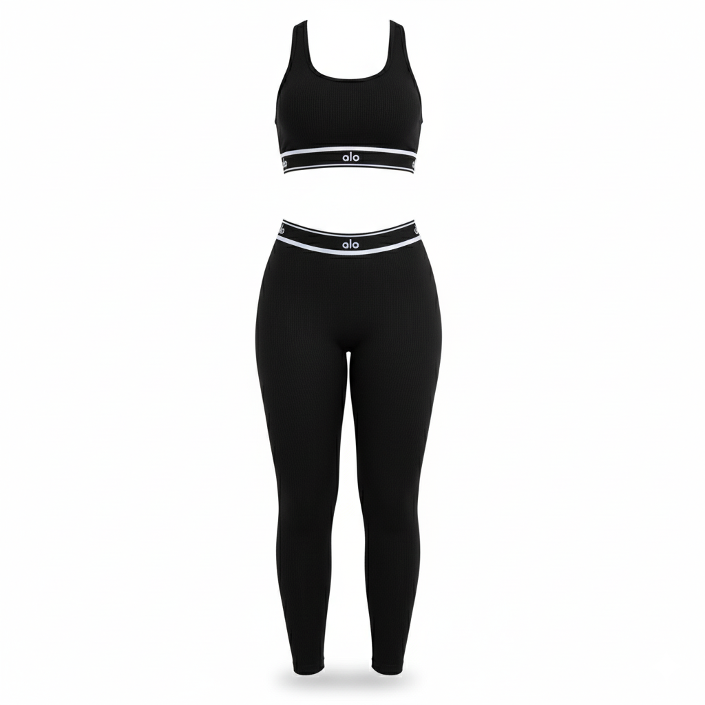 Conjunto Top + Calça Legging Academia Yoga