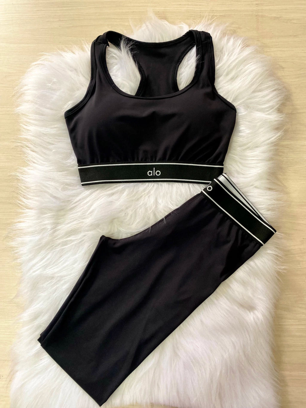 Conjunto Top + Calça Legging Academia Yoga